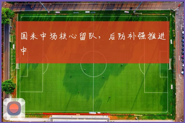 国米中场核心留队,后防补强推进中